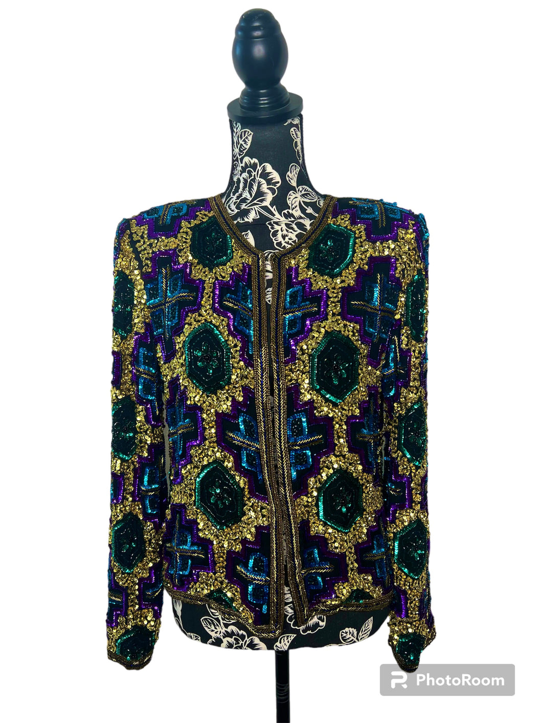 Vintage Sequin Brilliante Blazer