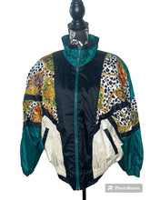 Load image into Gallery viewer, Vintage Barque Print Windbreaker Jacket
