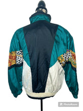 Load image into Gallery viewer, Vintage Barque Print Windbreaker Jacket
