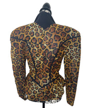 Load image into Gallery viewer, Vintage Cache Animal Print Jacket
